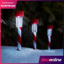 Karácsonyi napelemes lámpa