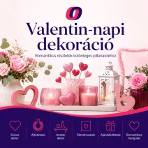 Dekoráció Valentin napra