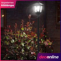 Álló napelemes lámpa