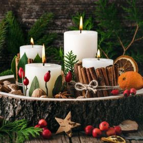 Adventi koszorú kellékek
