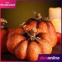 Őszi tök dekoráció