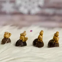 Karácsonyi öntapadós díszek, ragasztható kellékek