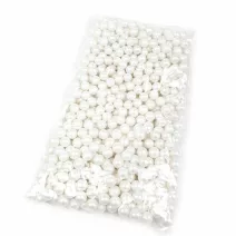 Karácsonyi dekor golyók festett és glitteres