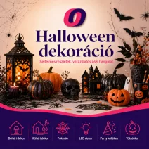 Halloween dekoráció