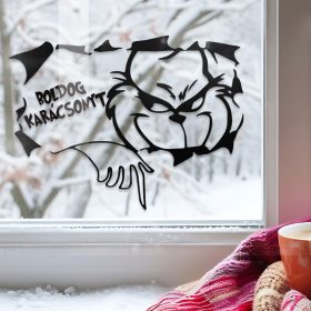Egyedi karácsonyi ablakmatricák, feliratok