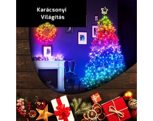 Karácsonyi világítás ötletek