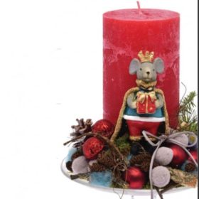 Adventi koszorú figura