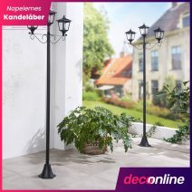 Napelemes Kandeláber