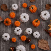 Őszi ragasztható kellék, öntapadós díszek