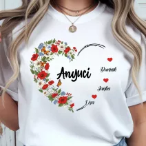 Egyedi pólók anyák napjára
