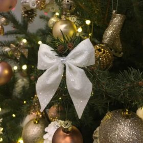Karácsonyfadísz Glitteres, Hódarás