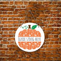 Egyedi Halloweeni ajtódíszek és táblák