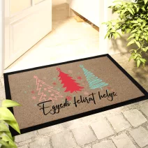 Egyedi karácsonyi lábtörlők