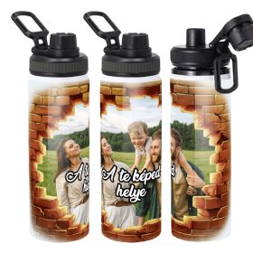 Egyedi, fényképes kulacs