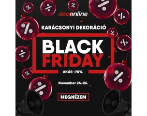 Karácsonyi dekoráció Black friday