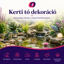 Kerti tó dekoráció