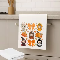 Egyedi dizájn konyharuha, törölköző