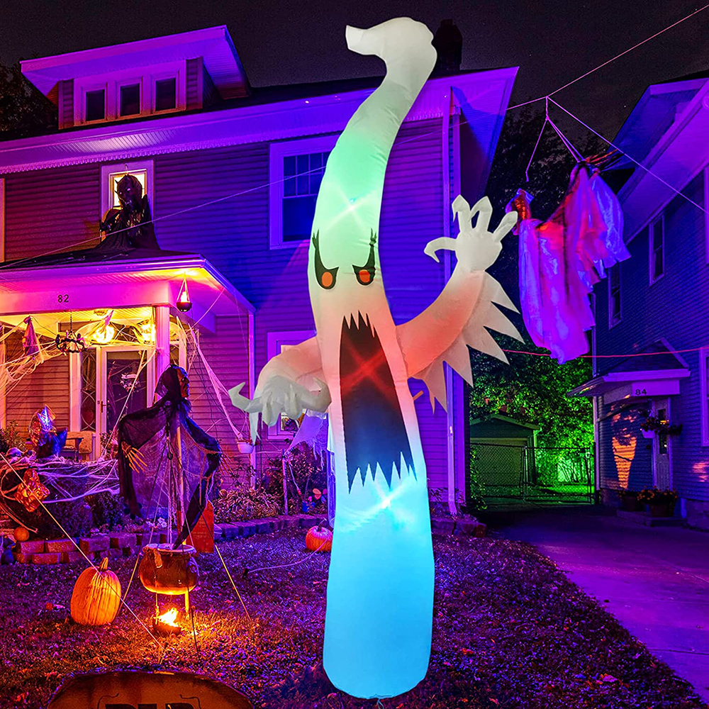 Felfújható szellem halloweeni figura