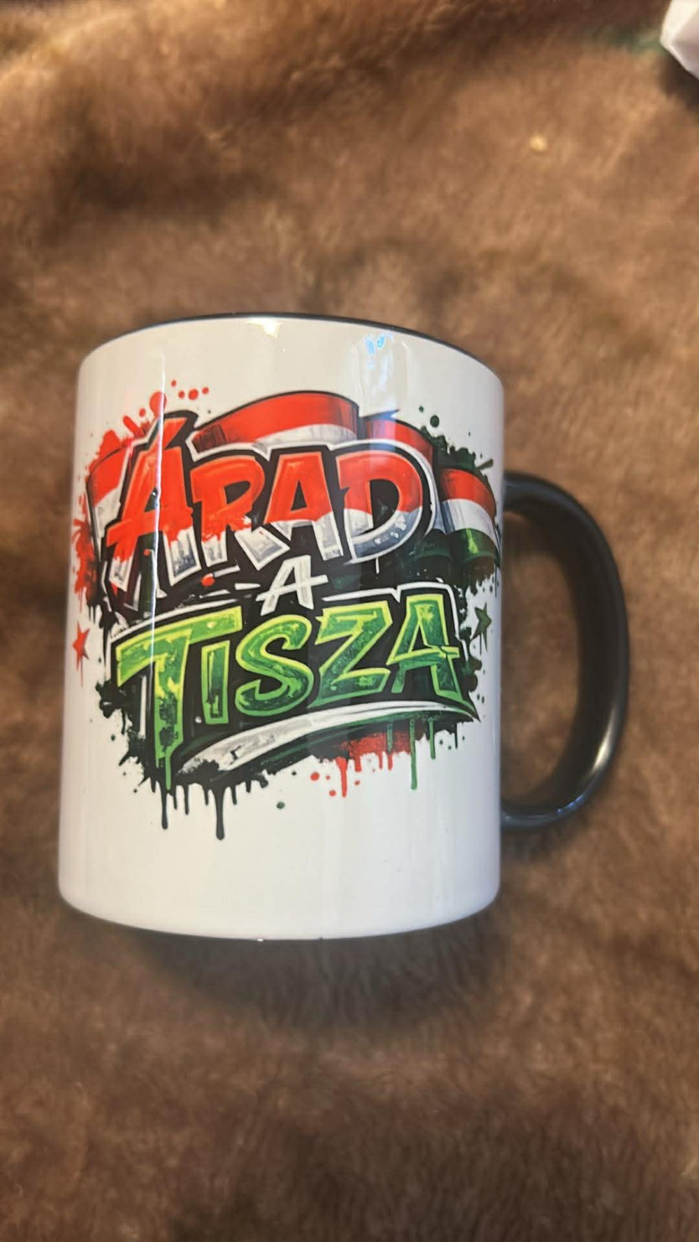 Árad a Tisza -  bögre rózsaszín