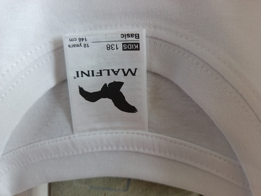 Gyerek Szoboszlai póló egyedi névvel Fehér, pamut, többféle méret