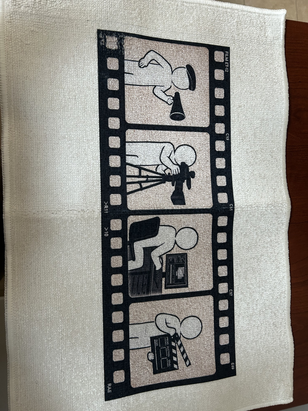 Prémium logózott, fényképes egyedi Lábtörlő, szőnyeg egyedi grafikával 60x40 cm