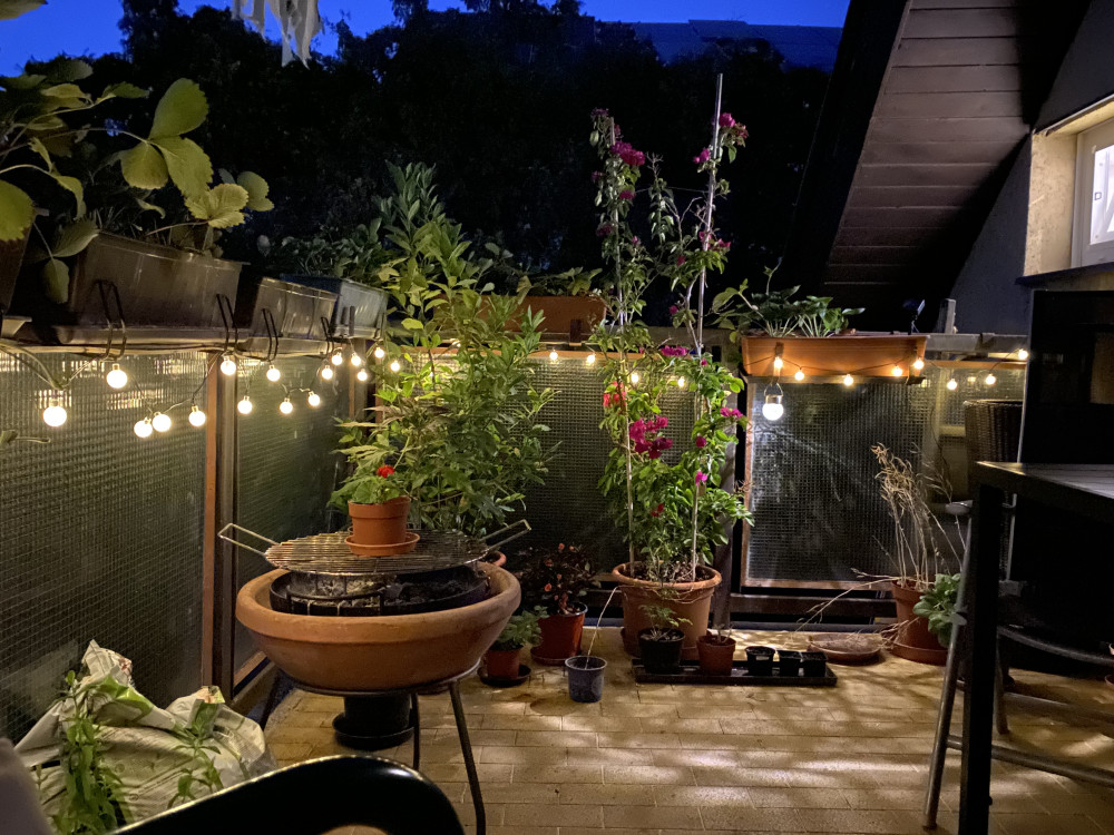 Napelemes vintage fényfüzér 6m 30 LED CRISTAL GLOBE, Raindrop