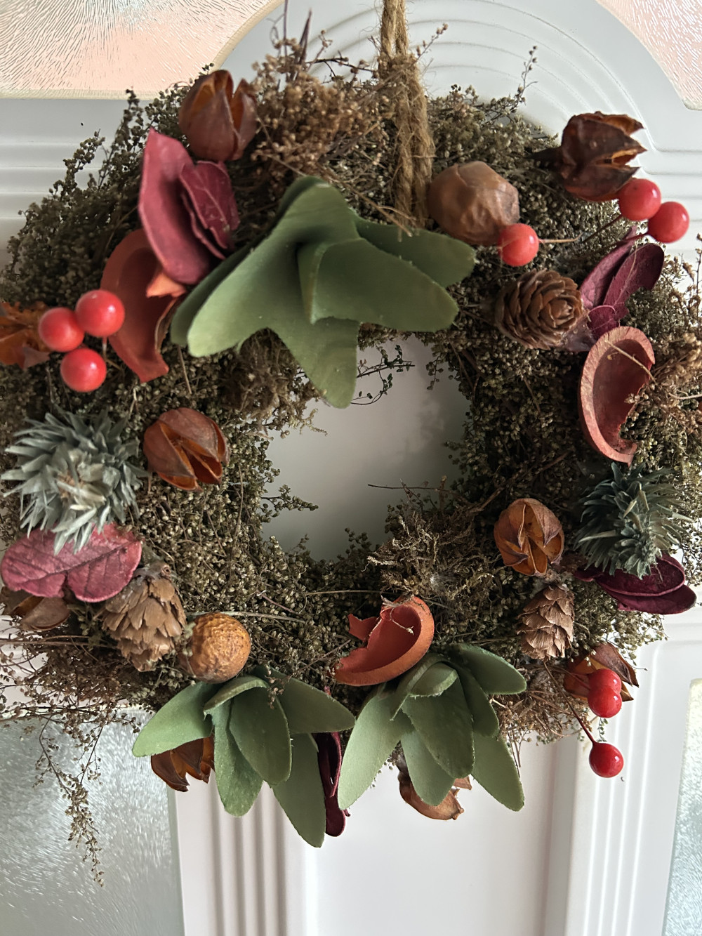 Prémium ajtódísz 20 cm "FALL FOREST"